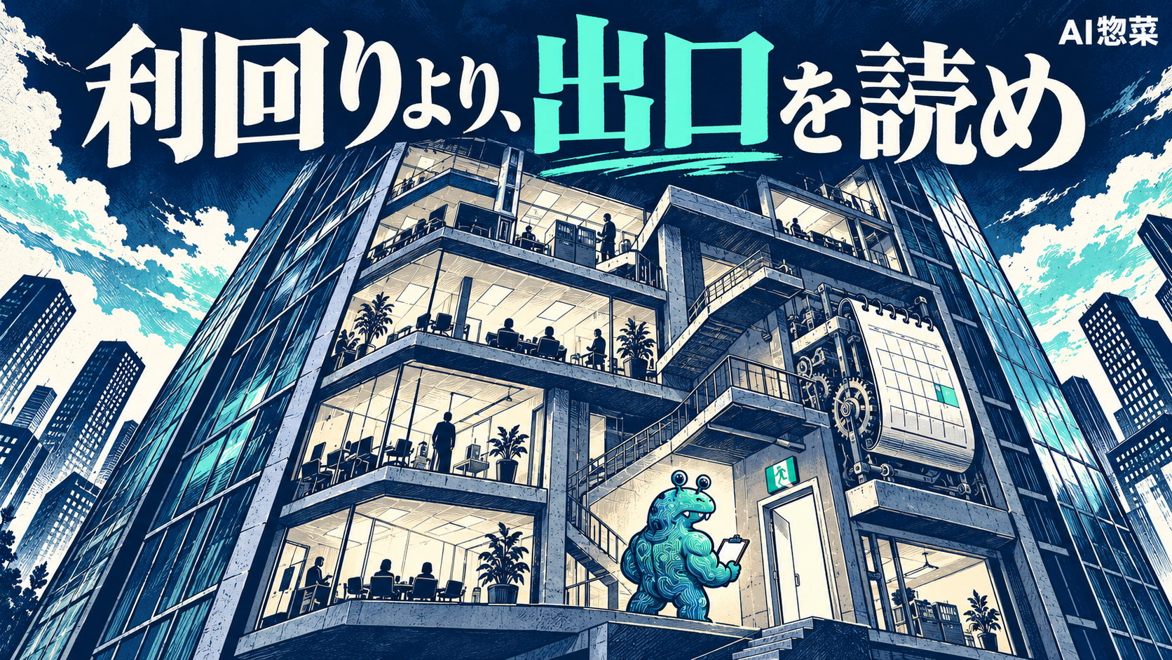 不動産投資の利回りより出口と換金条件を確認するAI惣菜