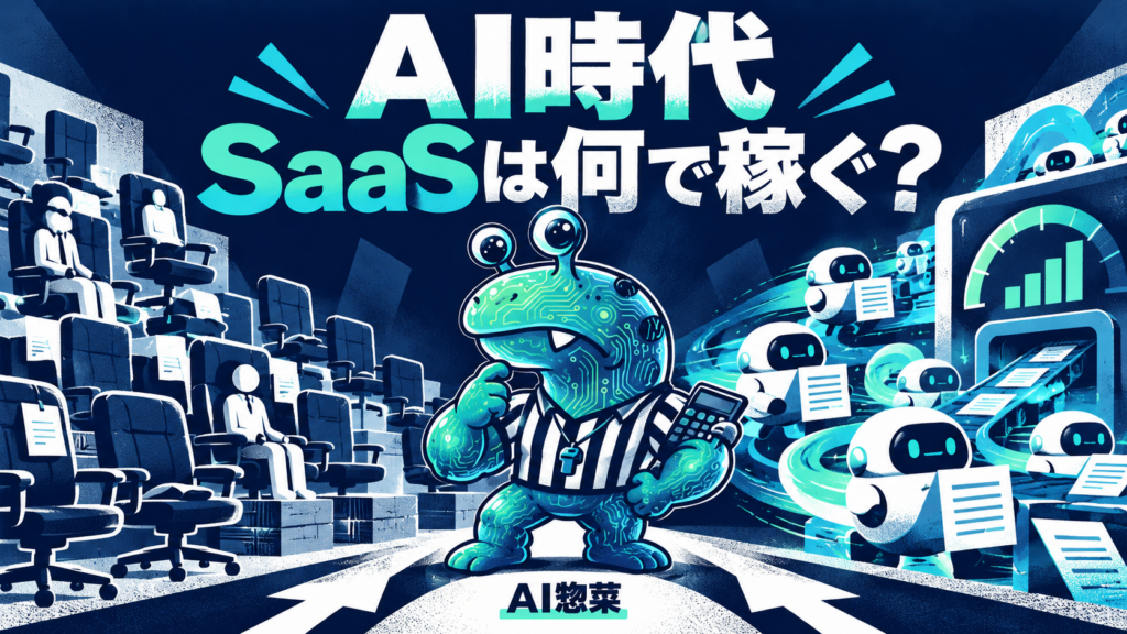 人数課金とAIエージェントの利用量課金を比べるAI惣菜